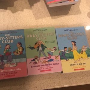 The baby-sitters club books.
